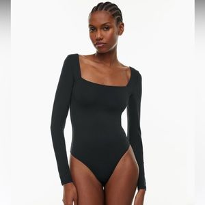 Aritzia square neck contour bodysuit